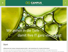 Tablet Screenshot of campusnet.de